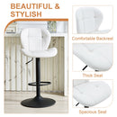 Set of 2 Height Adjustable Bar Stools