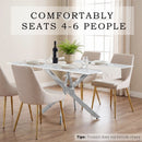 Modern Rectangular Table For Dining Room by Unique Piece Furniture