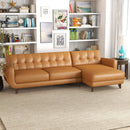 Allison - Mid-Century Modern Sectional Sofa Chaise by HouseOfZazla