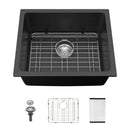 Quartz Kitchen Sink - 21" x 18" x 9.65" by HouseOfZazla