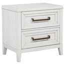 Marielle 4-piece Eastern King Bedroom Set Distressed White