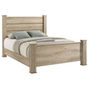 Sansome - Queen Panel Bed - Oak by HouseOfZazla