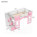 Loft Bed With Storage Staircase And Windows by HouseOfZazla