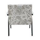 Mid-Century Modern Lounge Armchair - Seat Cushion (Beige + Grey)