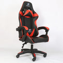 Gaming Racing Chair Height Adjustable Ergonomic PC Computer Chair E-Sports Gamer Office Task Swivel Chair w/ Headrest Lumbar Support Pillow 441lbs Wei