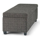 Avalon - Contemporary Storage Ottoman Bench by HouseOfZazla
