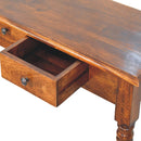 Turned Legs Drawer Console Table by HouseOfZazla