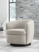 Annbury - Swivel Accent Chair - Light Beige by Unique Piece Furniture