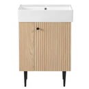 Bathroom Vanity, Combo Cabinet, Bathroom Storage Cabinet, Single Ceramic Sink by Unique Piece Furniture