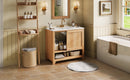 36" Bathroom Vanity with Ceramic Sink