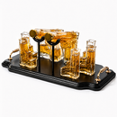 Pistol Whiskey & Wine Decanter - 2 Gun Whiskey Decanter Set