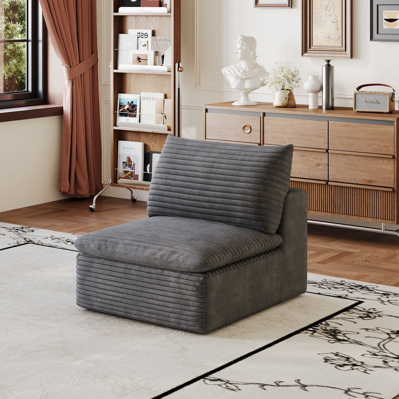 1 Middle Seat Sofa with Ottoman, photo 3 of 9