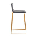 Mara - Contemporary Upholstered Barstool (Set of 2) by HouseOfZazla