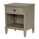 Victoria - Nightstand With Open Storage by HouseOfZazla