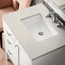 James Martin Addison 30" Single Bathroom Vanity, Glossy White