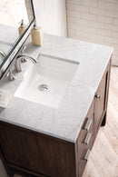 James Martin Addison 30" Single Bathroom Vanity, Mid-Century Acacia