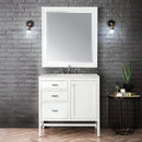 James Martin Addison 36" Single Bathroom Vanity, Glossy White