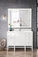 James Martin Addison 48" Single Bathroom Vanity, Glossy White