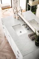 James Martin Addison 60" Single Bathroom Vanity, Glossy White