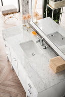 James Martin Addison 60" Single Bathroom Vanity, Glossy White