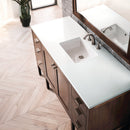 James Martin Addison 60" Single Bathroom Vanity, Mid-Century Acacia
