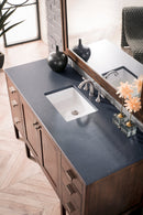 James Martin Addison 60" Single Bathroom Vanity, Mid-Century Acacia