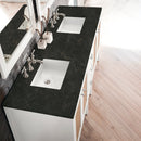 James Martin Addison 72" Double Bathroom Vanity, Glossy White