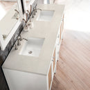 James Martin Addison 72" Double Bathroom Vanity, Glossy White