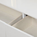 Obsession - 6 Drawer Dresser - White by HouseOfZazla