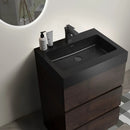 Alice - Bathroom Vanity With Large Storage Freestanding Bathroom Vanity, Sink For Modern Bathroom, One-Piece Sink Basin Without Drain And Faucet by Unique Piece Furniture