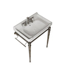 VICI 28" Bathroom Console Sink, Wall-Mounted by HouseOfZazla