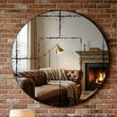 Round Wall-Mounted Mirror by HouseOfZazla