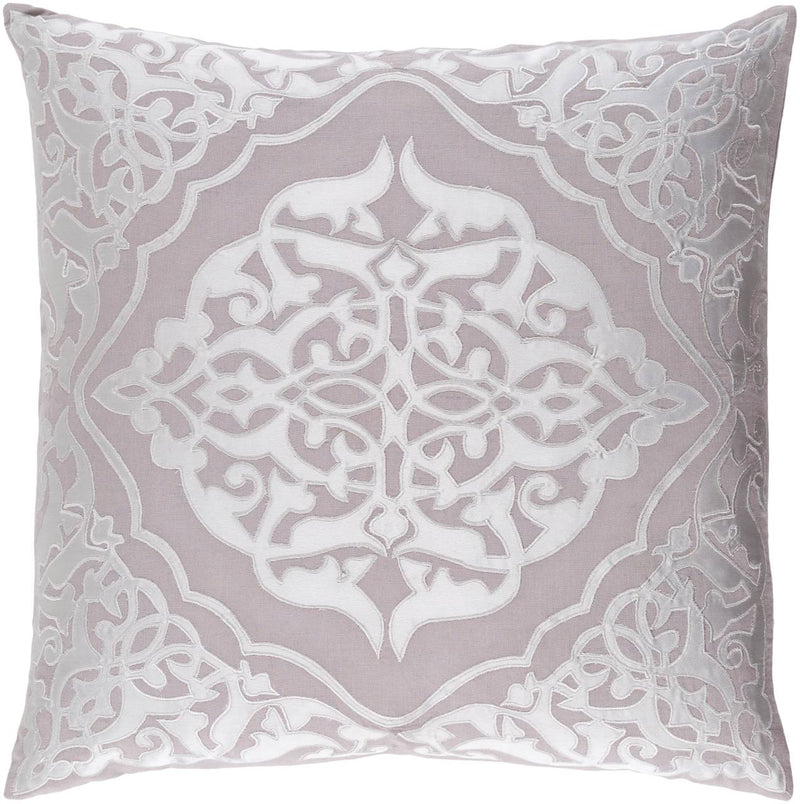 Lungern Silver Gray Pillow Cover