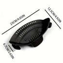 Adjustable Clip-On Strainer for Pots and Pans