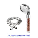 Adjustable high pressure shower head with filter beads for bathroom by Decorbites