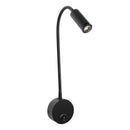 Adjustable led bedside wall sconce bedroom reading lamp by Decorbites