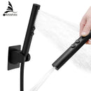 GobekUsa Black Stainless Steel High Pressure Shower Head Handheld Spray Nozzle