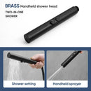 GobekUsa Black Stainless Steel High Pressure Shower Head Handheld Spray Nozzle