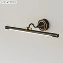 GobekUsa Adjustable Metal Linear LED Wall Sconce with Black/Gold Finish and Acrylic Shade