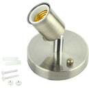 Adjustable metallic e27 ceramic screw wall lamp bedroom spotlight by Decorbites