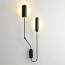 GobekUsa Adjustable Retro Wall Lamp with Long Arm and LED E27 Light