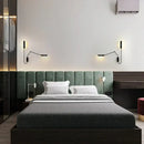 GobekUsa Adjustable Retro Wall Lamp with Long Arm and LED E27 Light