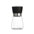 Adjustable spice grinder set with colorful silicone tops for kitchen by Decorbites