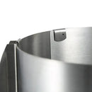 Adjustable stainless steel cake slicer mousse ring round kitchen tool by Decorbites