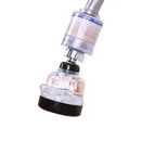 Adjustable white & gray 3 modes faucet aerator – kitchen spray head by Decorbites