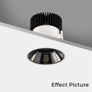 Adjustable white recessed led ceiling downlight for living room by Decorbites