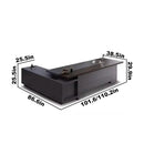 Carwin · Modern L-Shaped Executive Desk