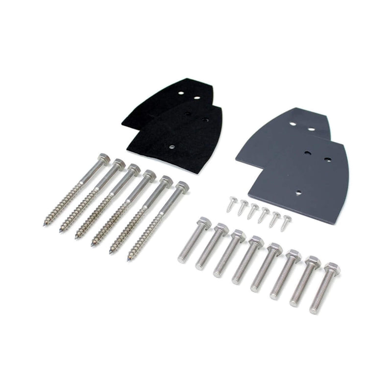 Advaning GA Series Clear Construction-Grade Tempered Glass Awning With Single Clamp (DA5535-DA6339) (SAK92613)