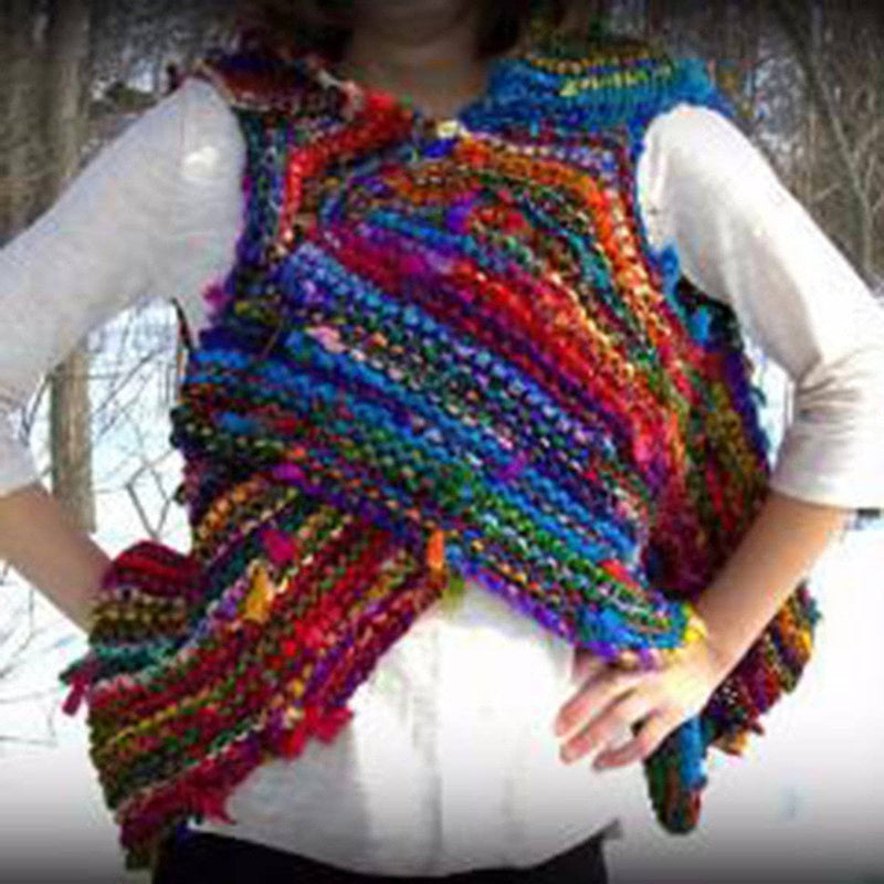 Adventure Cardi  Knitted Vest Pattern