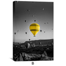 Adventure Yellow Canvas